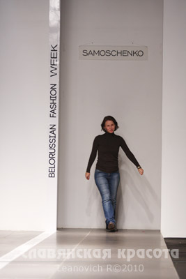 Показ дизайнера SAMOSCHENKO (Ольга Самощенко) на BFW, Минск, 8.10.2010
