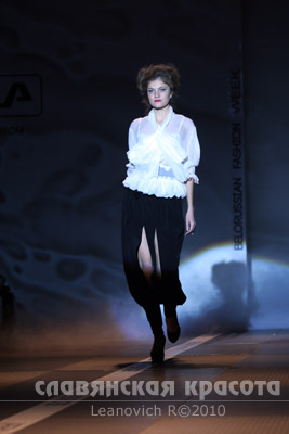 Паказ дызайнера Lviv Fashion Week Irina Kovalenko (Ірына Каваленка) на BFW, Мінск, 9.10.2010