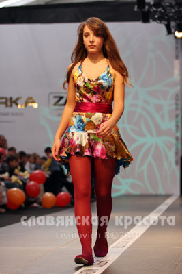 Показ дизайнера NEFERTARI (Юля Нефертари) на BFW, Минск, 9.10.2010