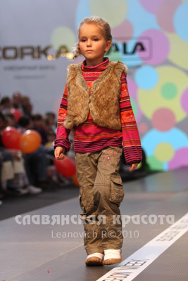 Показ сети магазинов детской одежды "Оранжевый верблюд" на BFW, Минск, 9.10.2010