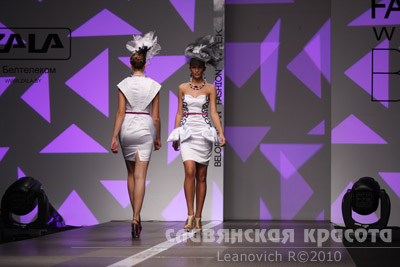 Показ дизайнера Lviv Fashion Week YujenFashion (Евгений Михайлишин) на BFW, Минск, 9.10.2010