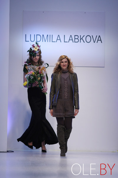 Показ дизайнера LUDMILA LABKOVA (Людмила Лабкова) на BFW, Минск, 16.04.2011
